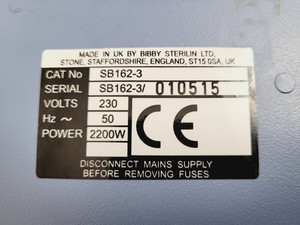 Thumbnail image of Stuart 3 Position Hotplate Magnetic Stirrer SB 162-3 Lab