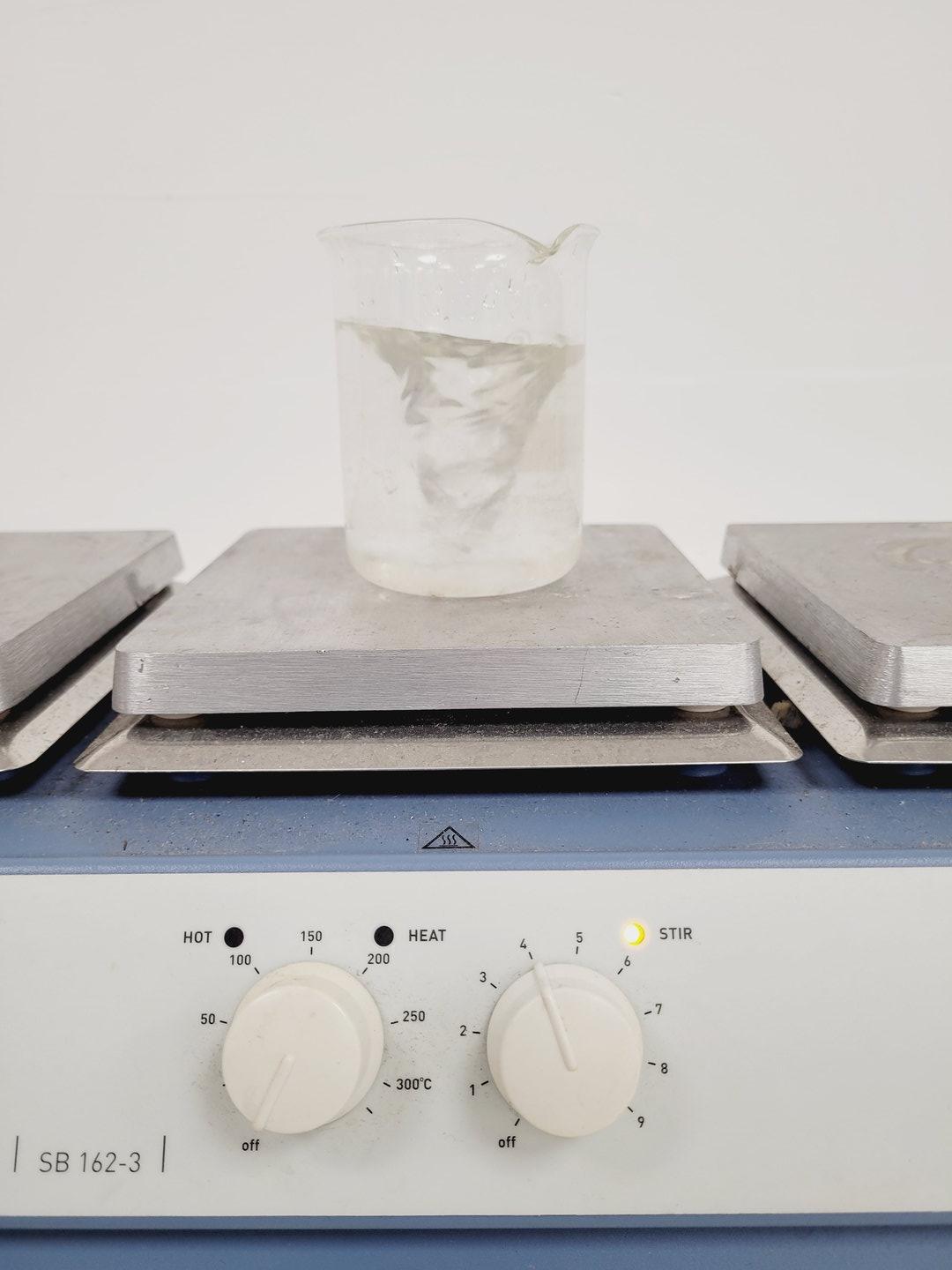Image of Stuart 3 Position Hotplate Magnetic Stirrer SB 162-3 Lab