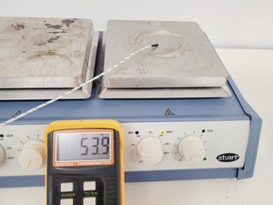 Thumbnail image of Stuart 3 Position Hotplate Magnetic Stirrer SB 162-3 Lab