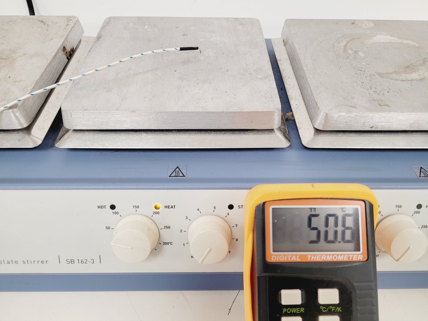 Stuart Lab Stuart 3 Position Hotplate Magnetic Stirrer SB 162-3 Lab
