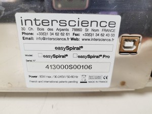 Thumbnail image of Interscience Spiral easySpiral Pro Automatic Spiral Plater Lab