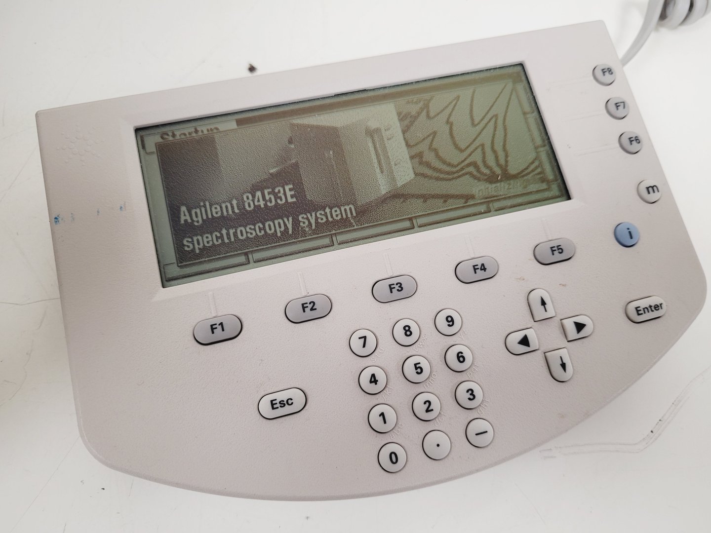 Image of Agilent 8453 UV/VIS Spectrophotometer G1103A with Keypad G1819A Lab