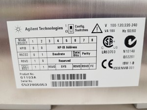 Thumbnail image of Agilent 8453 UV/VIS Spectrophotometer G1103A with Keypad G1819A Lab