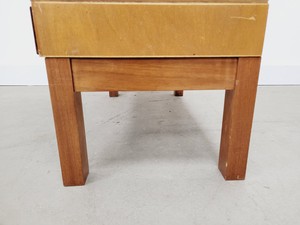 Thumbnail image of 15 x Wooden Drawer Ex-Laboratory Storage Cabinets Chests of Drawers