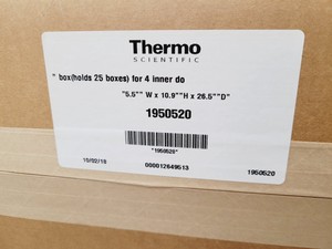 Thumbnail image of 14 x Boxes Thermo Scientific Rack Side Access 1950520 Freezer Racking