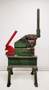 Thumbnail image of Konrad Modrach Gera Metal Bending Tool with Dexion Guillotine 