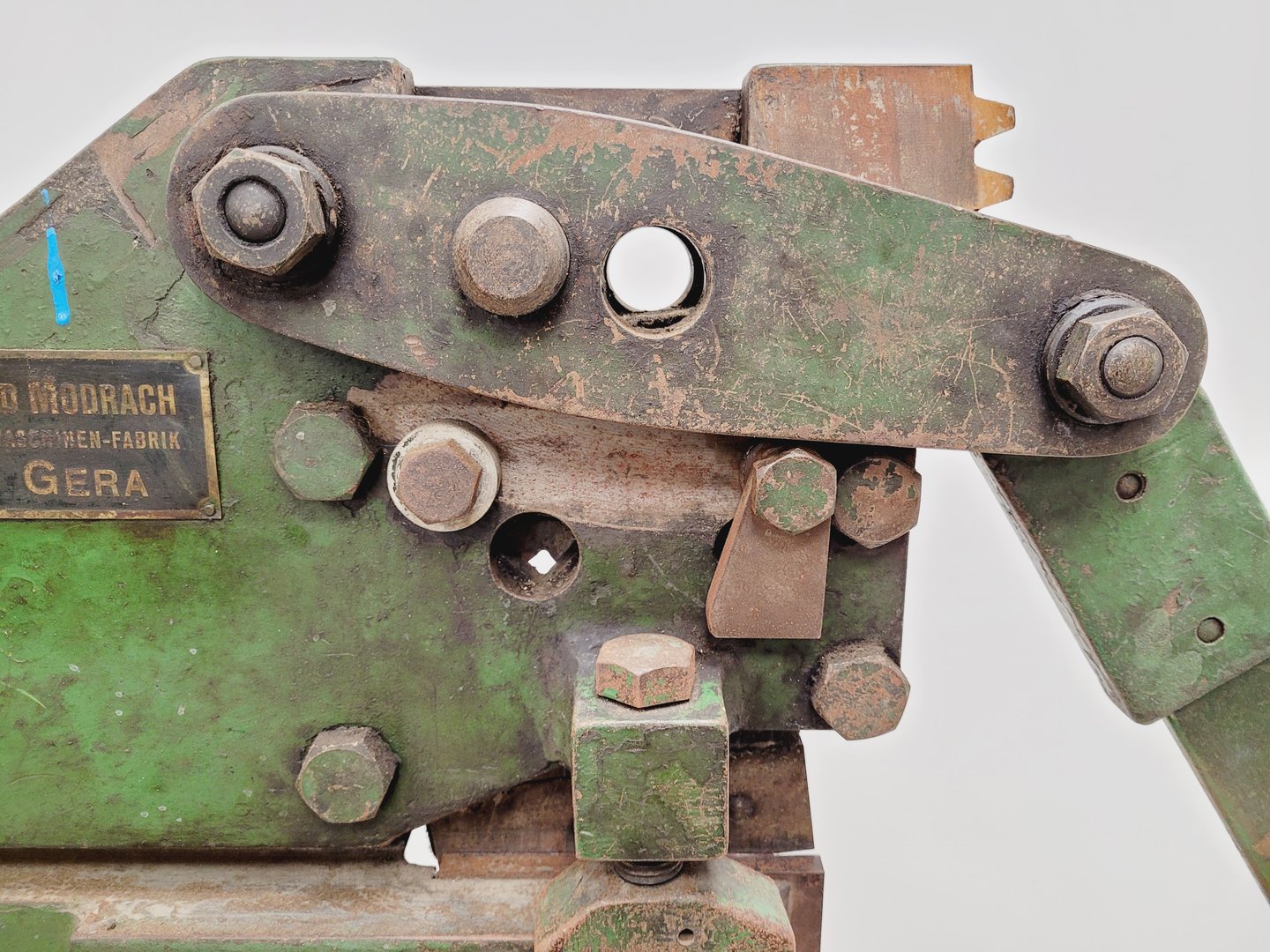 Image of Konrad Modrach Gera Metal Bending Tool with Dexion Guillotine