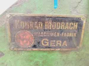 Thumbnail image of Konrad Modrach Gera Metal Bending Tool with Dexion Guillotine