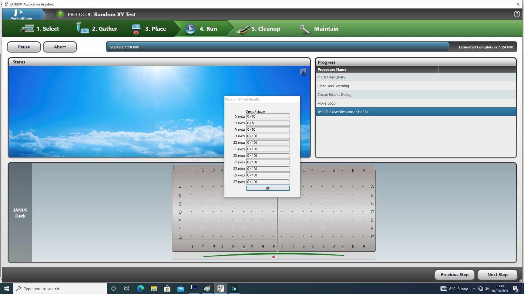 Image of Perkin Elmer JANUS G3 Automated Workstation