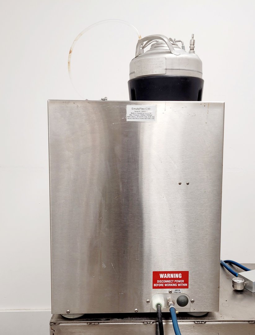Image of Avestin EmulsiFlex-C30 High Pressure Homogeniser