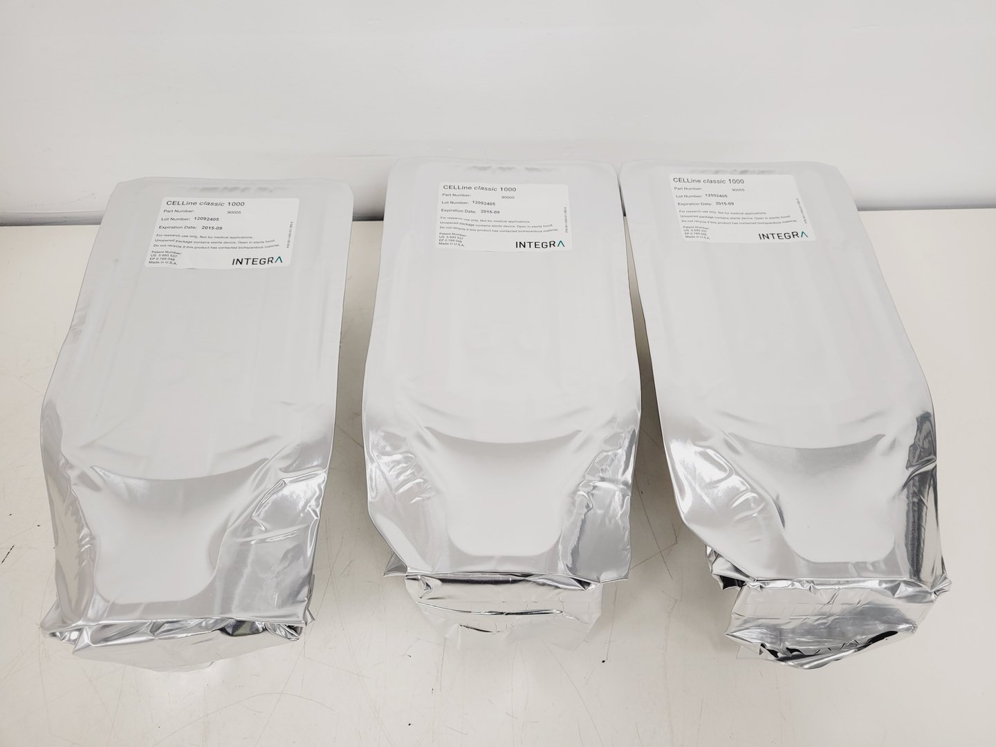 Image of 3 x Integra CELLine Classic Bioreactor Classic 1000 Boxed