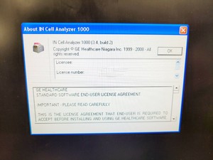 Thumbnail image of Amersham Biosciences IN Cell Analyzer 1000 Lab Spares/Repairs