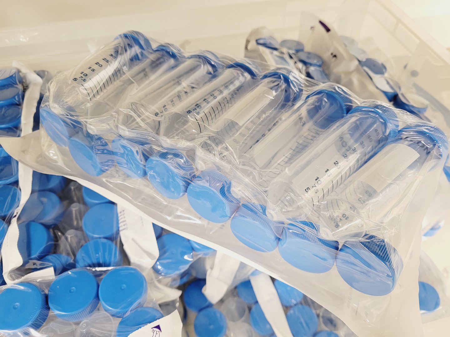 Image of Job Lot of Plastic Laboratory Consumables Pipets, Tubes, Bottles, Tips Lab