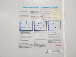 Thumbnail image of Thermo Scientific Revco UXF Ultra Low Temperature Freezer UXF50086V63 Lab