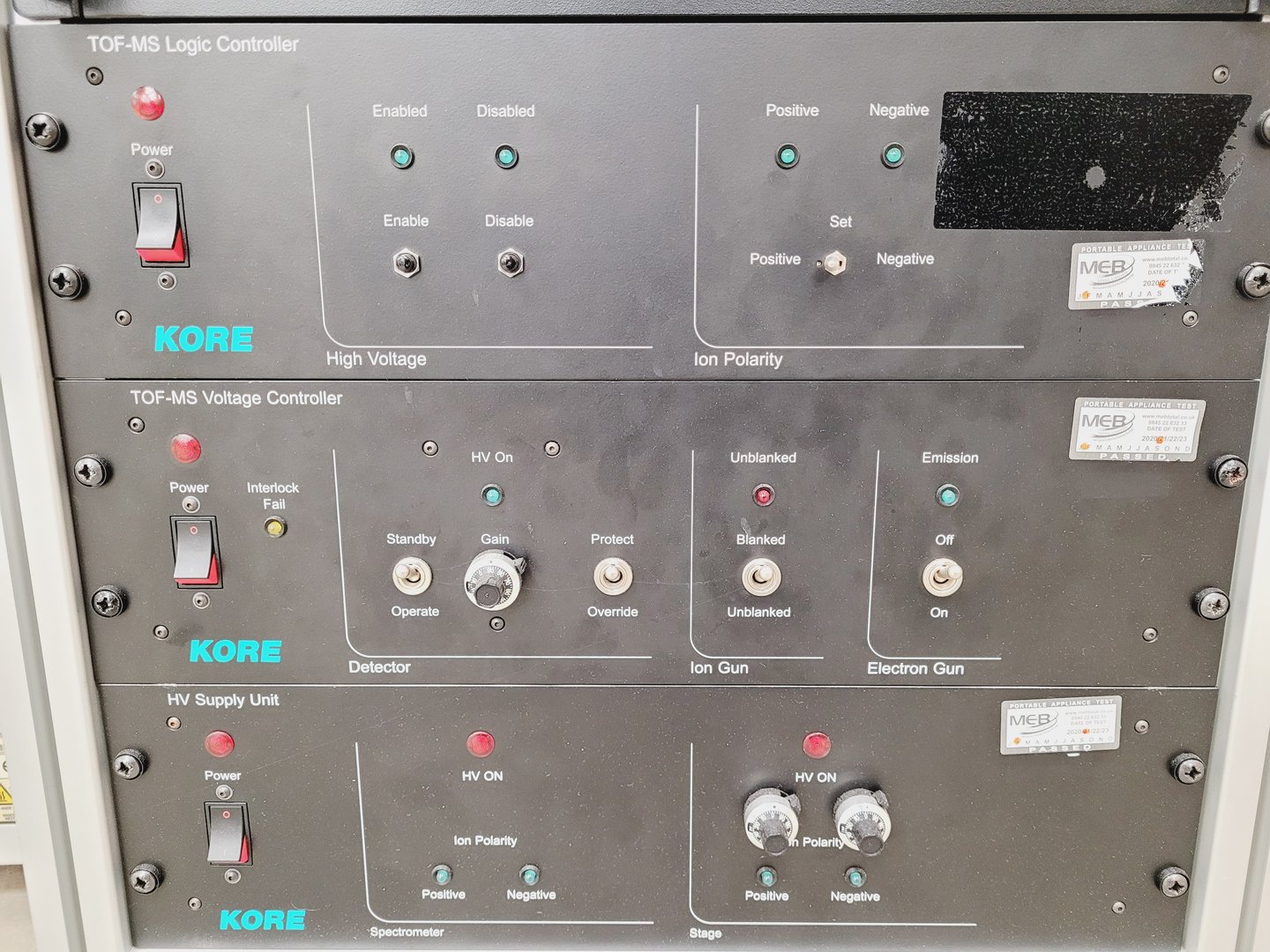 Image of Kore TOF-SIMS SURFACESEER S Mass Spectrometer Lab