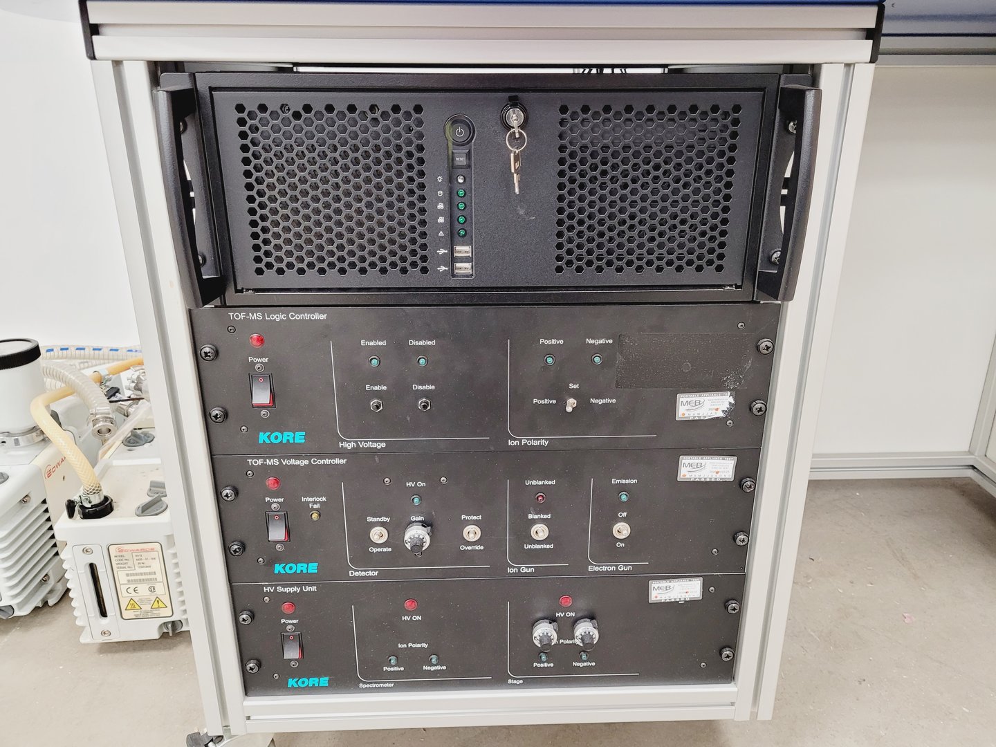Image of Kore TOF-SIMS SURFACESEER S Mass Spectrometer Lab