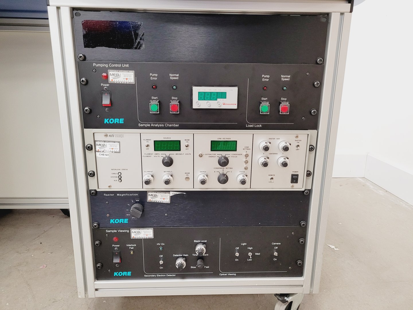 Image of Kore TOF-SIMS SURFACESEER S Mass Spectrometer Lab
