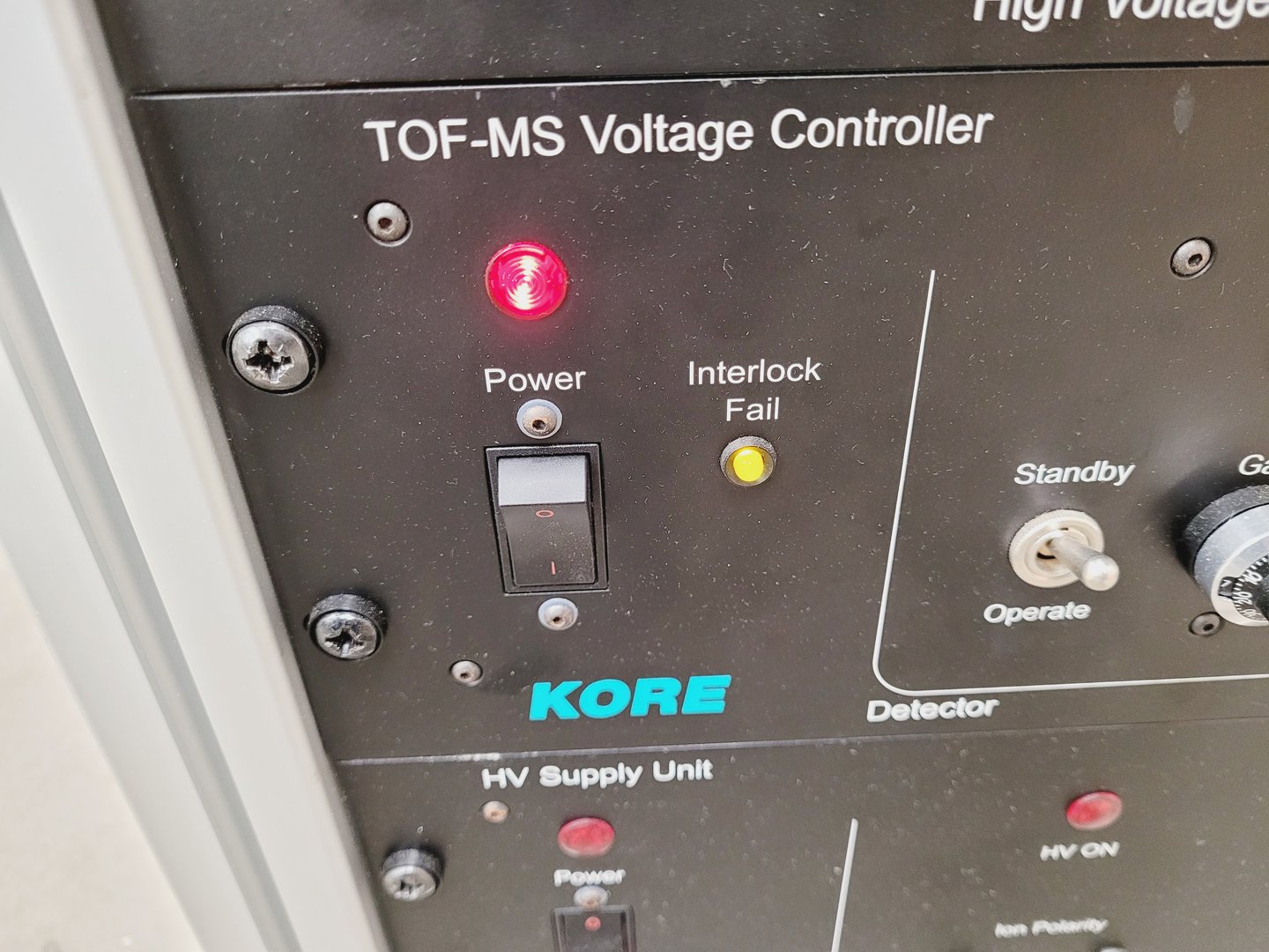 Image of Kore TOF-SIMS SURFACESEER S Mass Spectrometer Lab