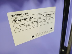 Thumbnail image of Bioquell H202 Decontamination System Z-2 & R-10 Lab