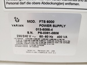 Thumbnail image of Varian 7000 FT-IR Spectrometer with FTS 6000 Power Supply Lab