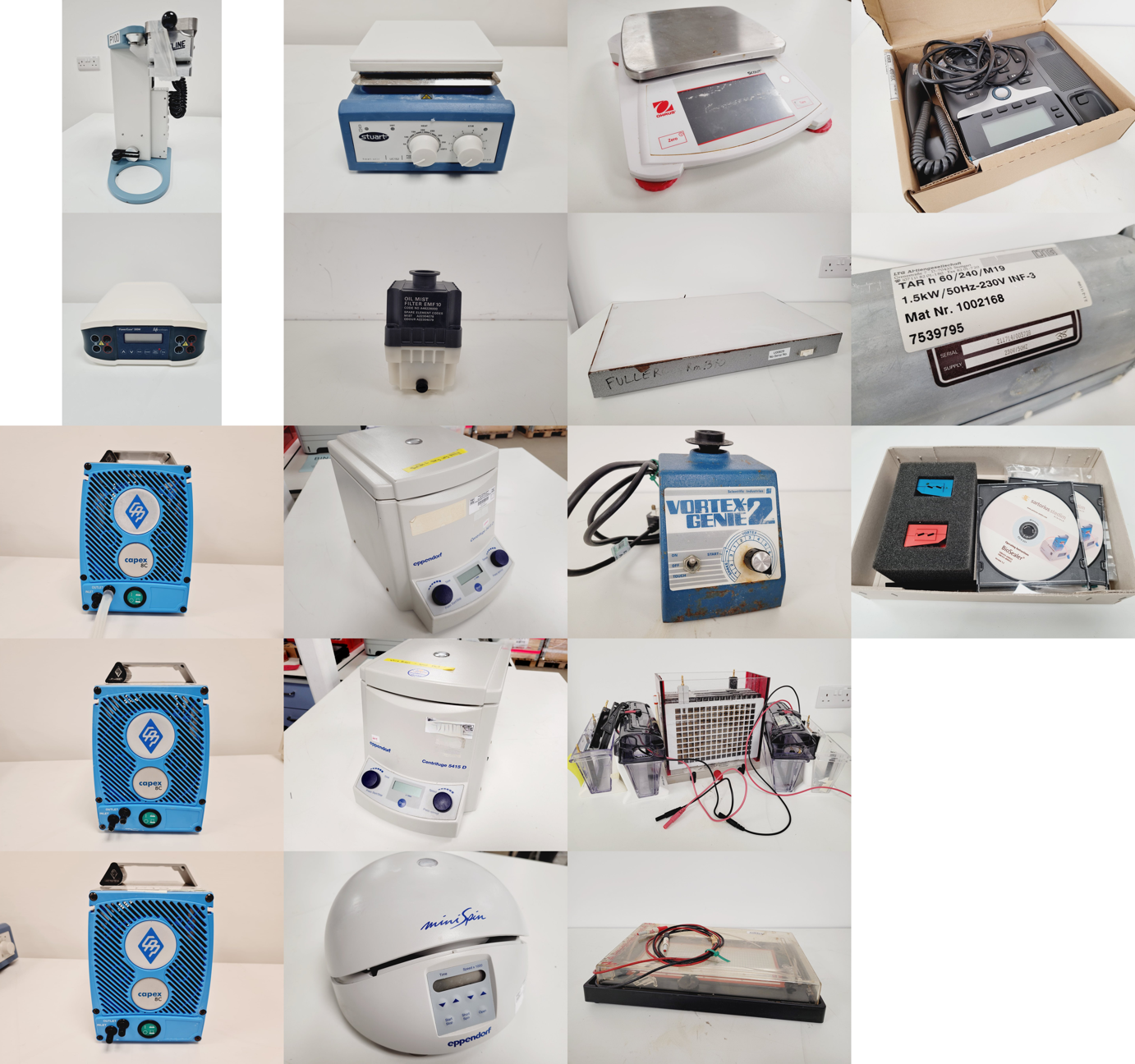 Image of Job lot of Mixed Lab Equipment - Beckman, Edwards, Stuart Lab