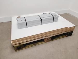 Image of 4 x Mobili Office White Table Tops - 120 x 80 x 3cm & 100 x 80 x 3cm