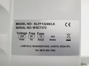 Thumbnail image of Labcold Laboratory Refrigerator Fridge Freezer Model - RLFF13246/LK