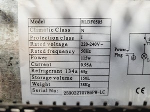 Thumbnail image of Labcold RLDF0505 Laboratory Pharmacy Refrigerator RLDF0505 Lab