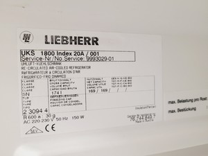 Thumbnail image of Liebherr Profi Line UKS 1800 Lab Refrigerator Lab