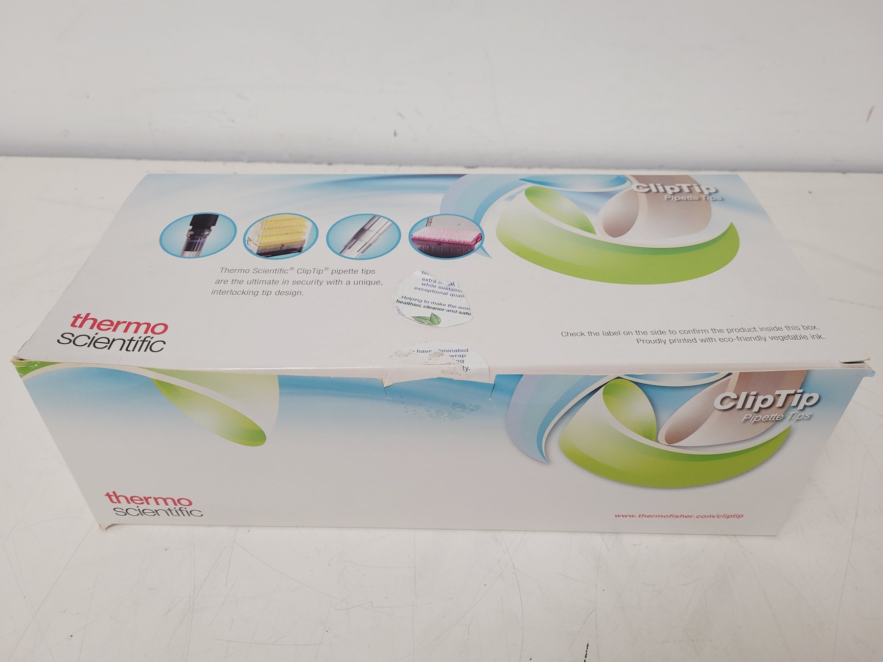 Image of Lot of 15 Boxes - Thermo Scientific ClipTip 20/200 Pipette Tips Lab