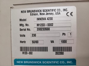 Thumbnail image of New Brunswick Scientific Innova 4230 Refrigerated Incubator Shaker Spares/Repair