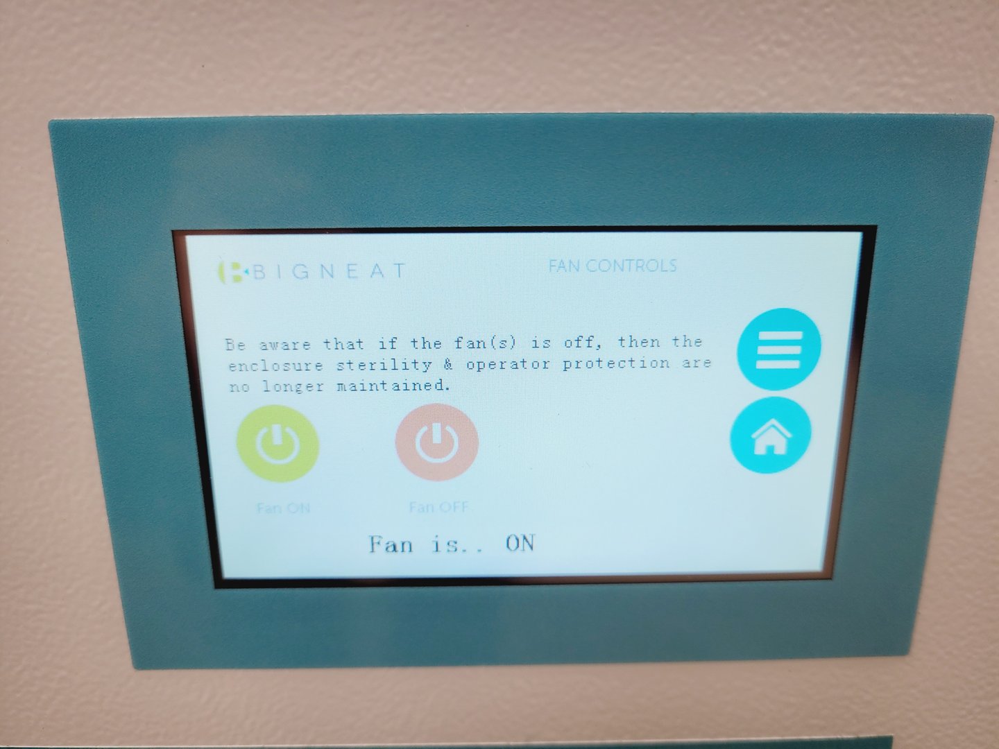 Image of Bigneat BC1206 Clearview Ductless Fume Cabinet Lab