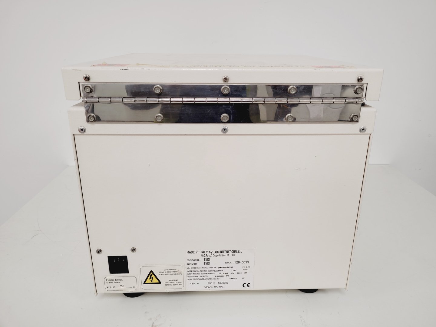 Image of ALC PK121 Multispeed Benchtop Centrifuge Lab