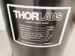 Thumbnail image of Thorlabs T1020C Nexus Optical Table with PTP603 Passive Vibration Isolators Lab 