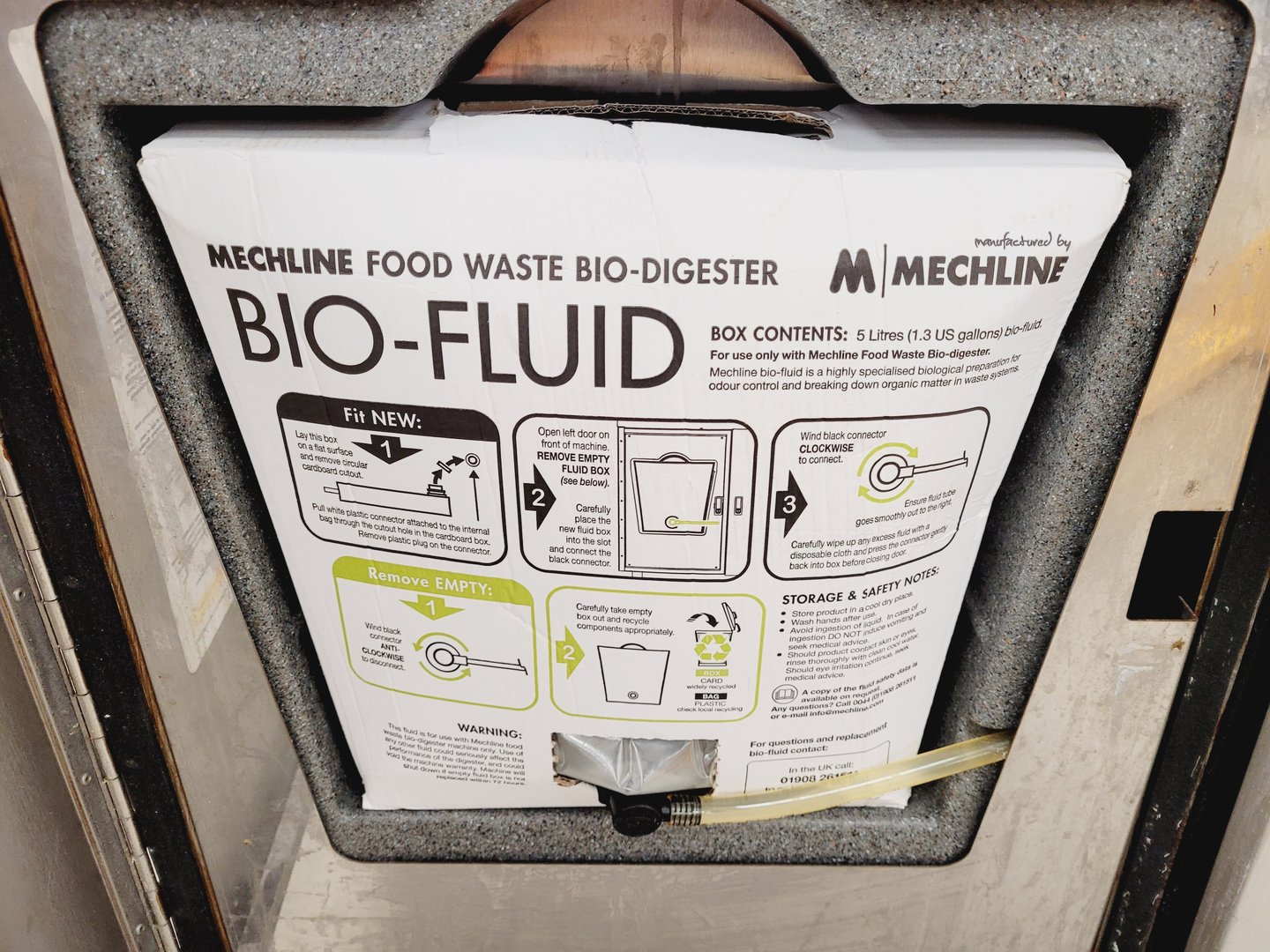 Mechline Insect Unit Mechline Waste 2-O Food Waste Digester Model - W20.180