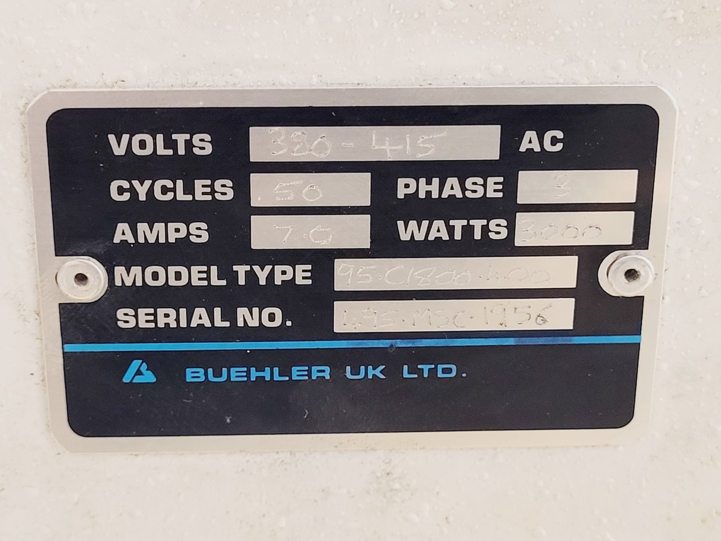 Image of Buehler Abrasimet 2 Abrasive Cutter 95.C/800.400