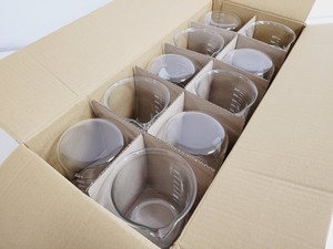 Thumbnail image of Job Lot of 53 Boxes of 10 Beakers Kimax ISO (Low Form), 800 ml Lab