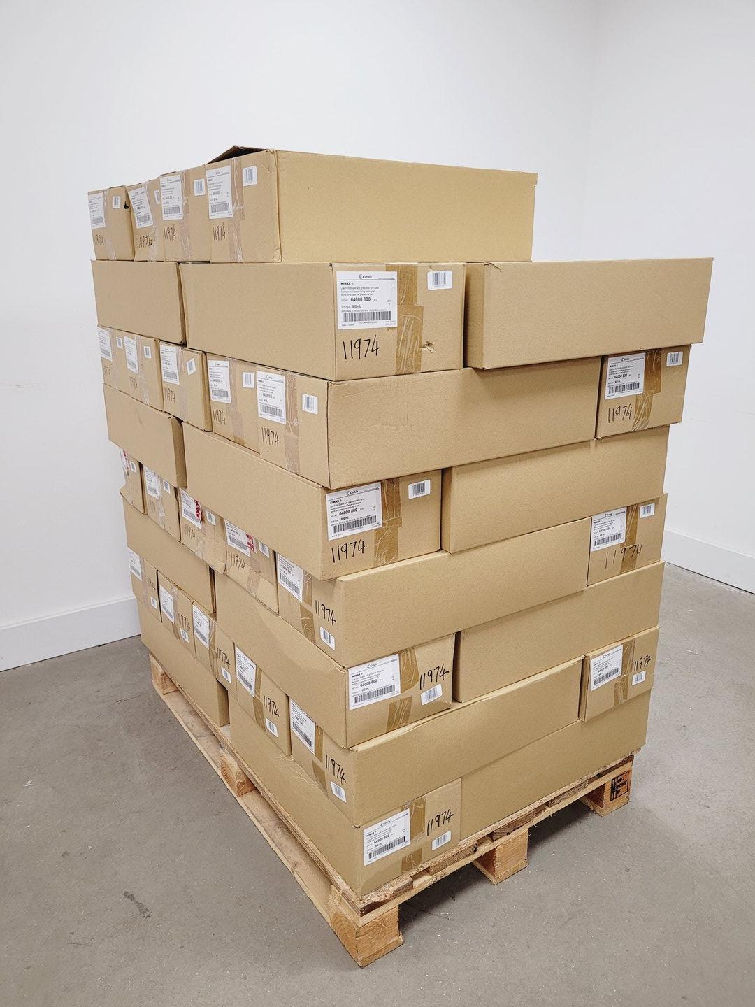 Image of Job Lot of 53 Boxes of 10 Beakers Kimax ISO (Low Form), 800 ml Lab