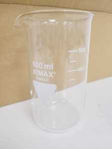Thumbnail image of Job Lot of 53 Boxes of 10 Beakers Kimax ISO (Tall Form), 600 ml Lab