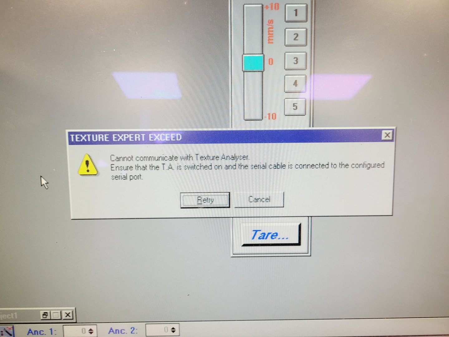 Image of Texture Analyser TA-XT2i Stable Micro Systems, Control System and PC