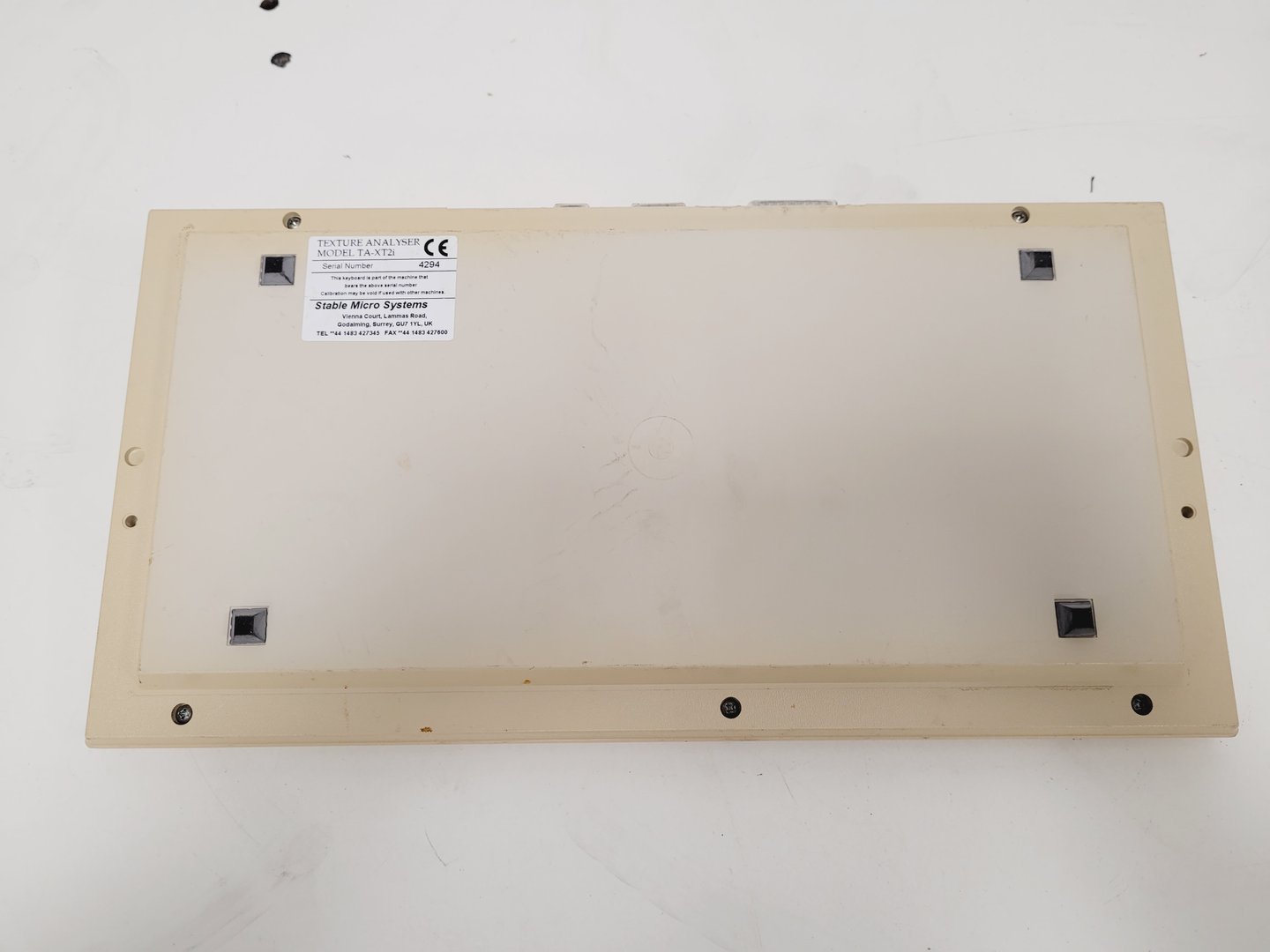 Image of Texture Analyser TA-XT2i Stable Micro Systems, Control System and PC