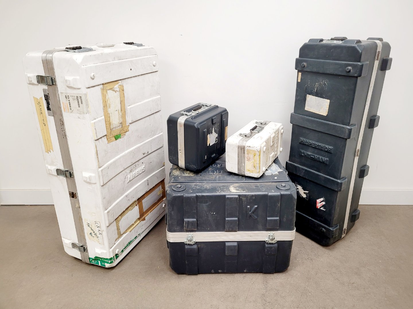 Image of Job lot of Flight Cases (Qty. 5) Airbus, LHT-HAM.