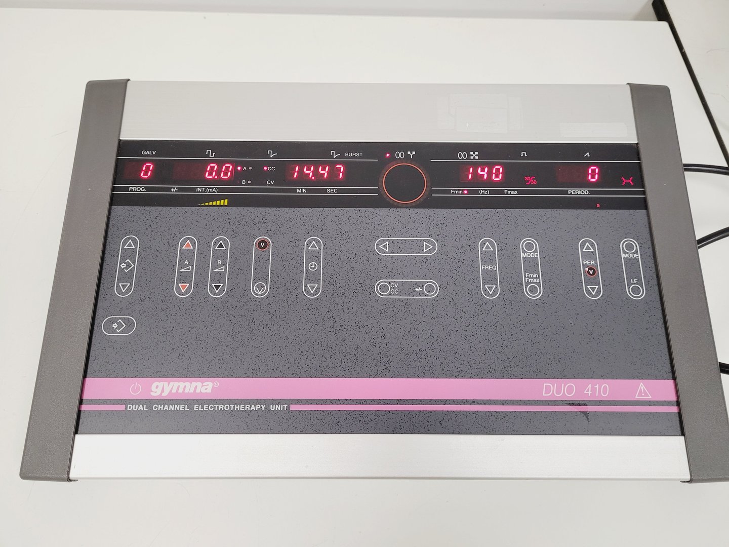 Image of Gymna Dual Chanel ElectroTherapy Unit - DUO 410