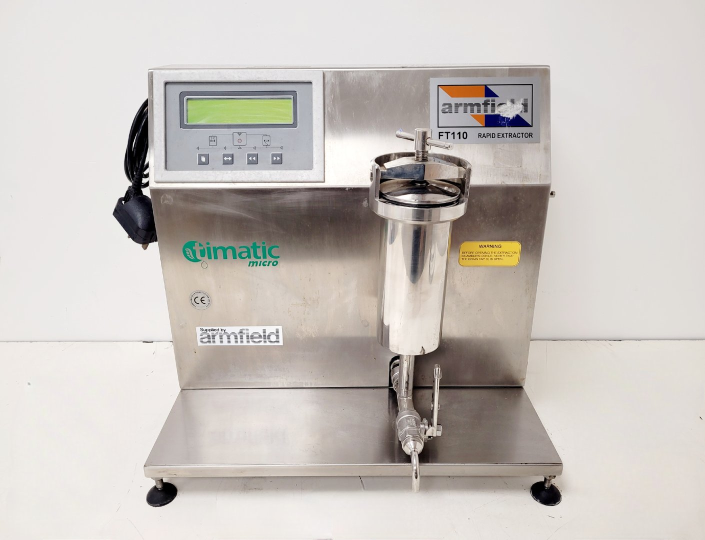 Image of Armfield Timatic Micro Rapid Extractor FT110 Lab