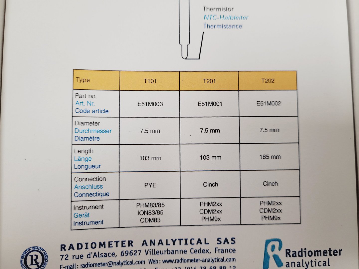 Image of Radiometer Analytical Titration Manager - TIM865 Spares/Repairs