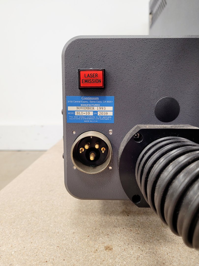 Image of Continuum Surelite I Class 4 Laser Lab