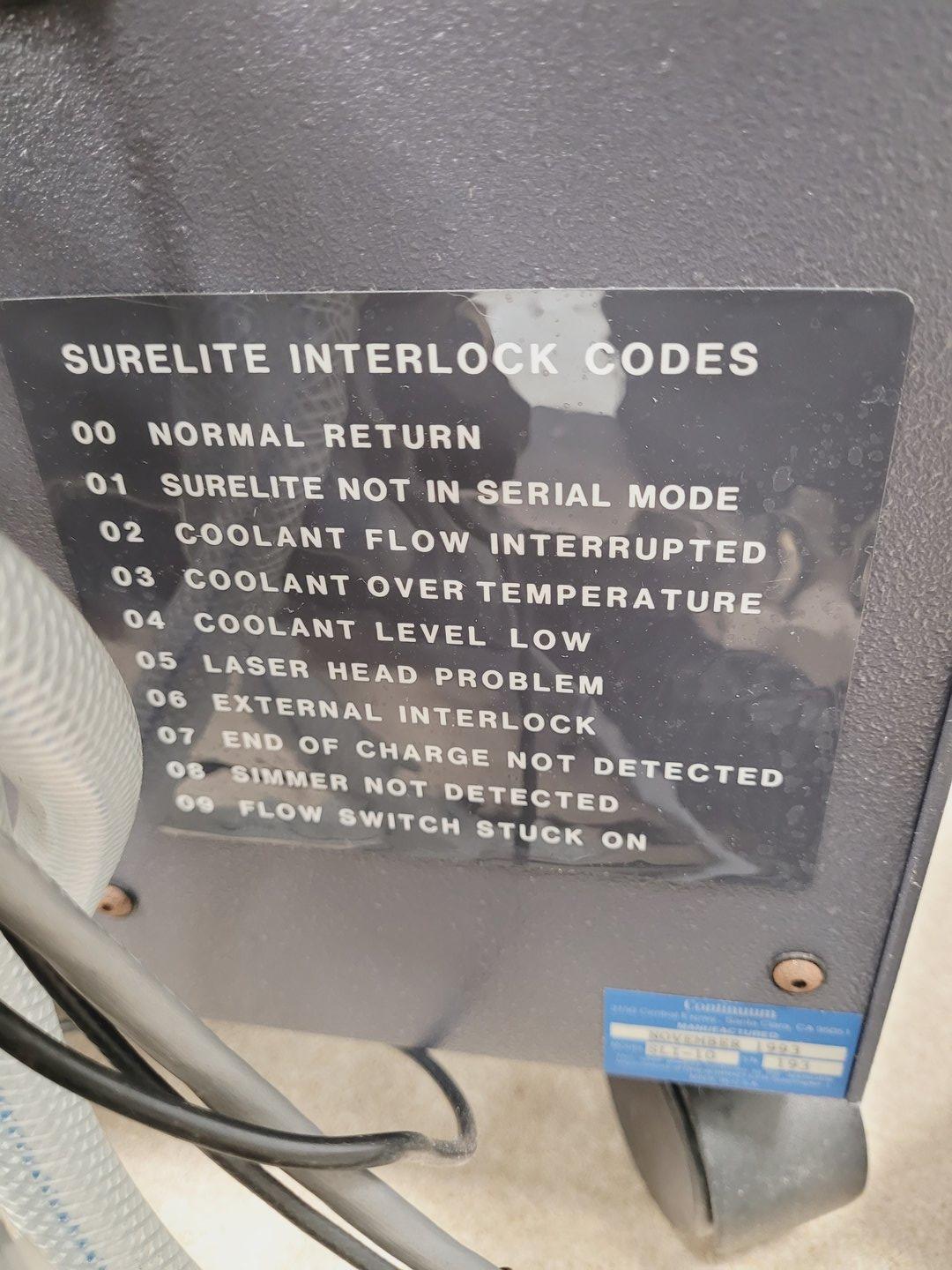 Image of Continuum Surelite I Class 4 Laser Lab