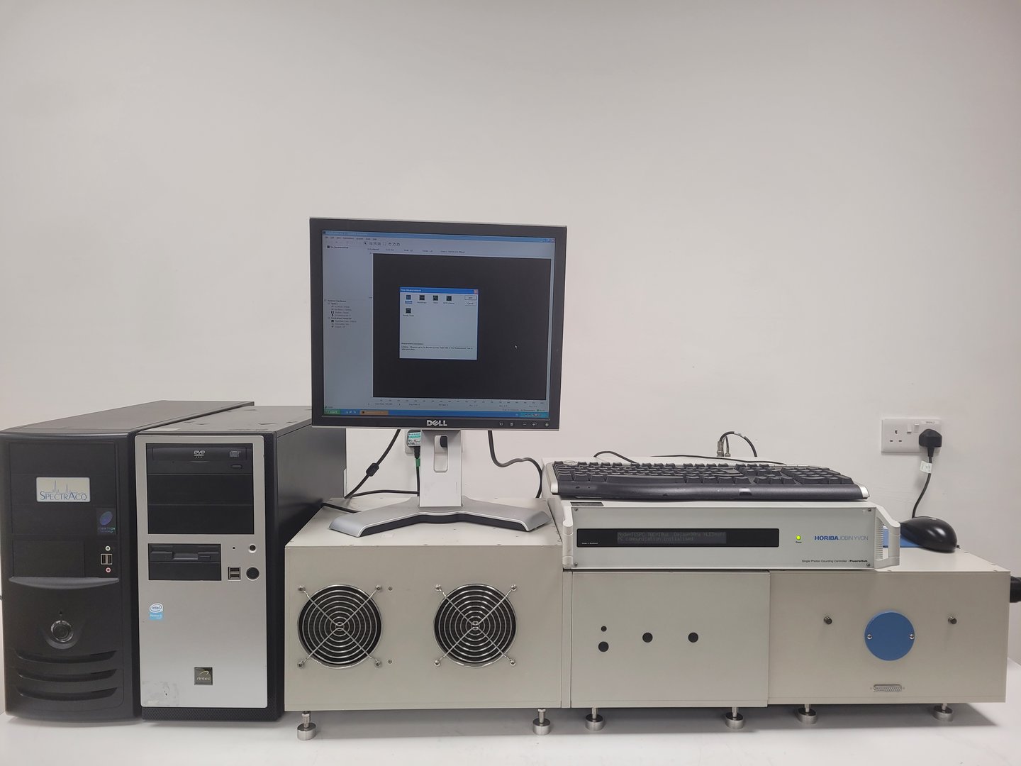 Image of Jobin Yvon Horiba Fluorolog System w/ PC & Software Lab