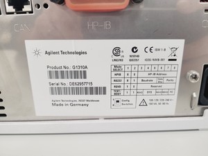 Thumbnail image of Agilent Technologies G1310A 1200 Isocratic Pump & Instant Pilot Controller Lab