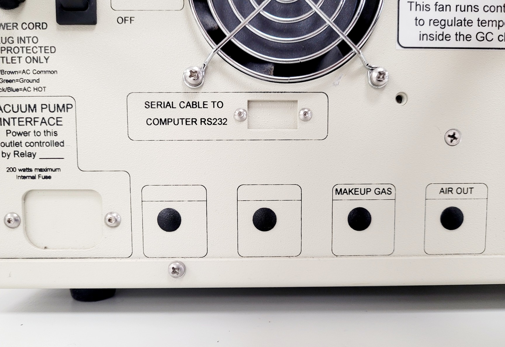 Image of SRI 310C Gas Chromatograph Lab